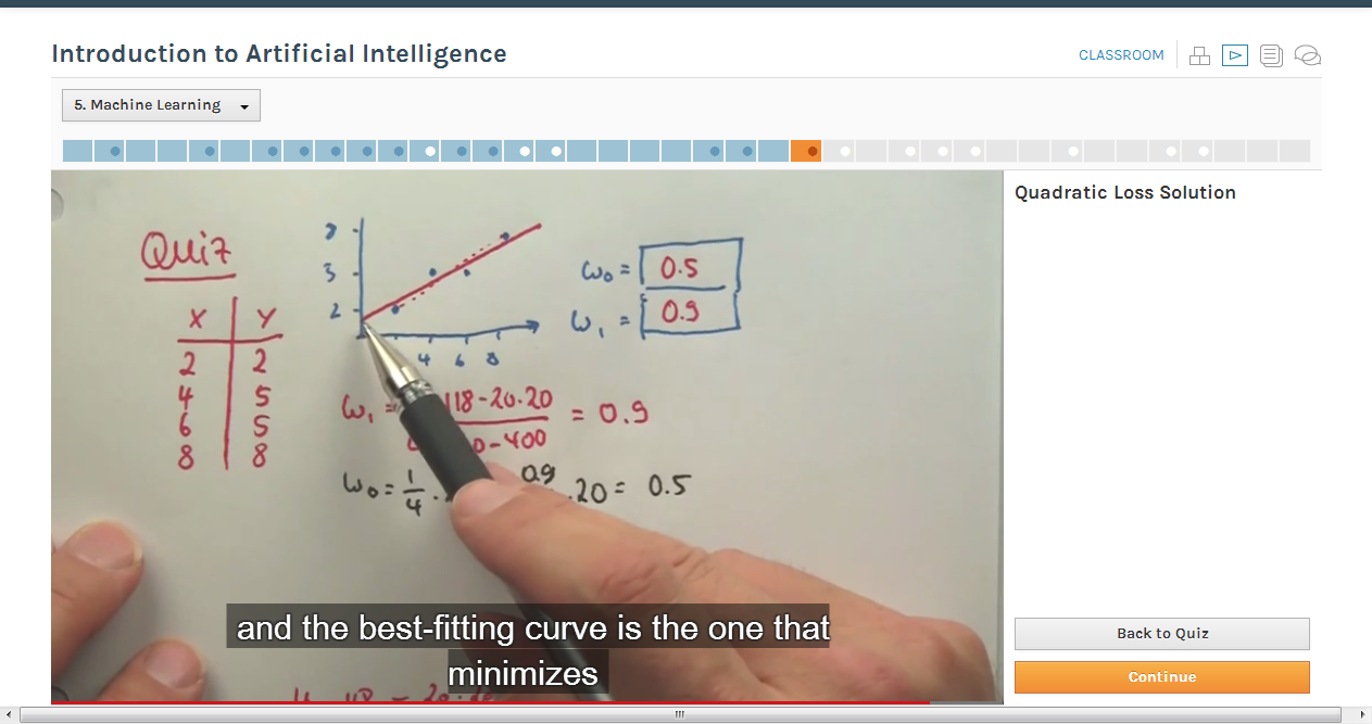 Quadratic Loss Solution - 5. Machine Learning - Introduction to Artificial Intelligence - Udacity.png