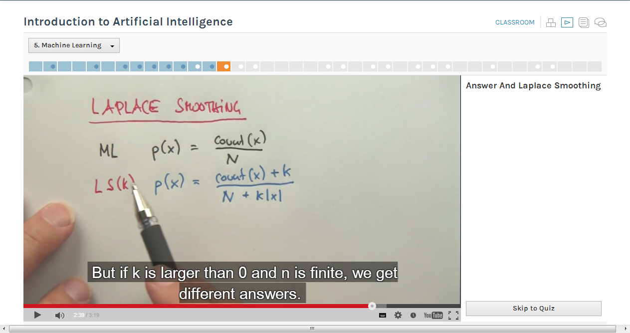 Answer And Laplace Smoothing - 5. Machine Learning - Introduction to Artificial Intelligence - Udacity(1).png