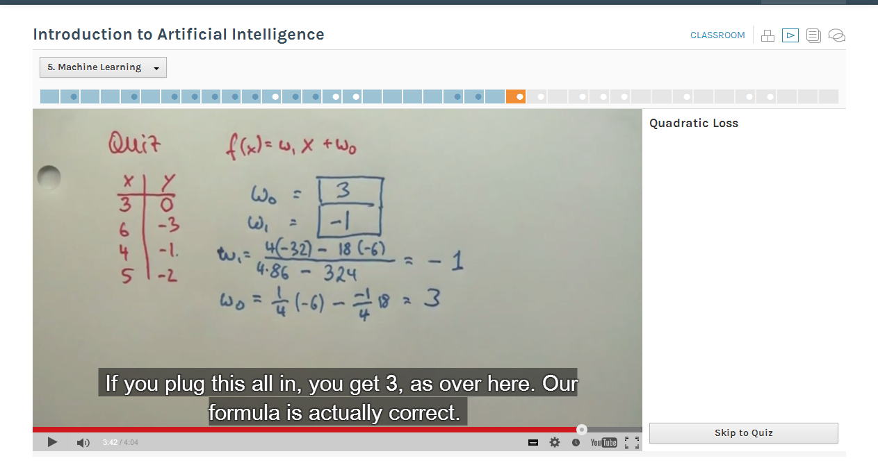 Quadratic Loss - 5. Machine Learning - Introduction to Artificial Intelligence - Udacity(1).png